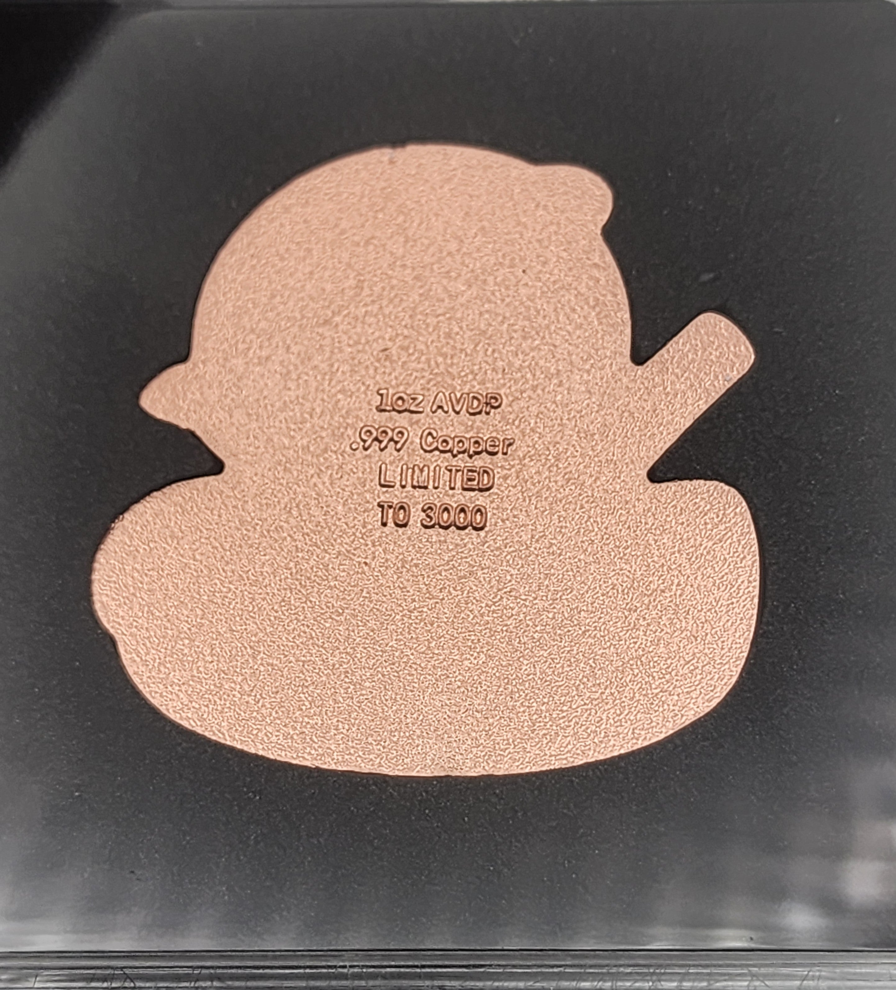 The Duck We Need 1 oz Copper Medal