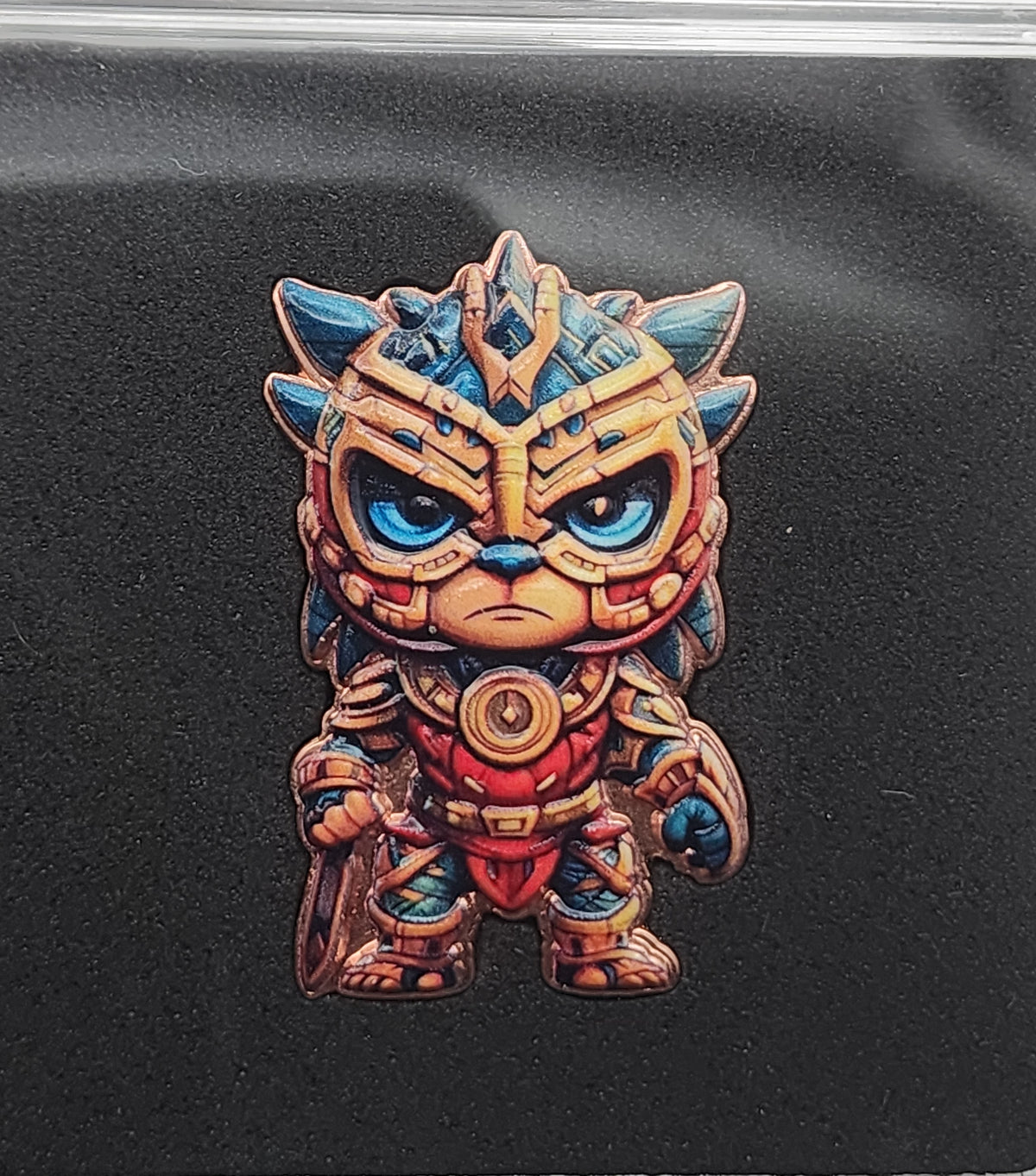 Aztecito Warrior 1 oz Copper Medal