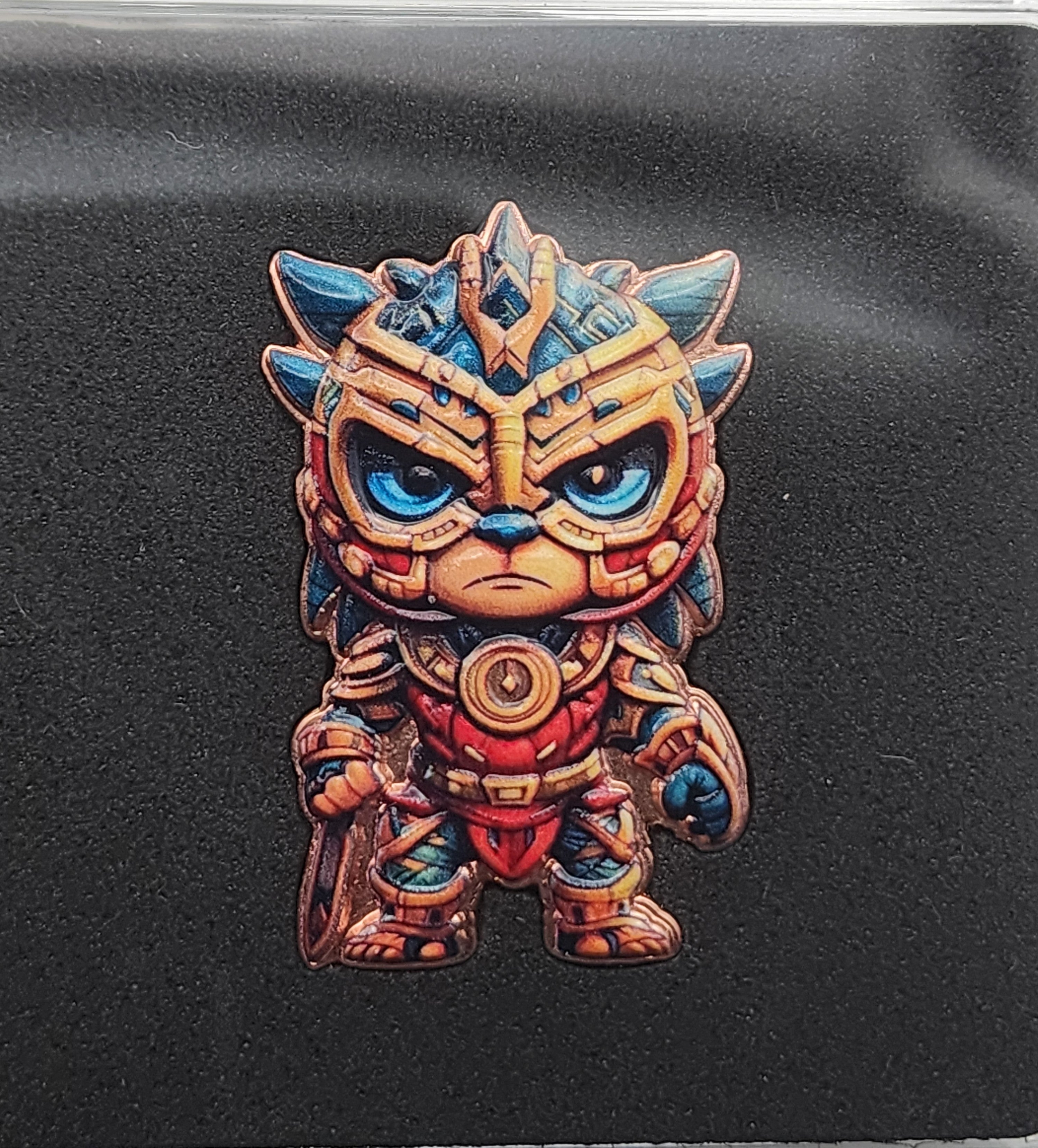 Aztecito Warrior 1 oz Copper Medal