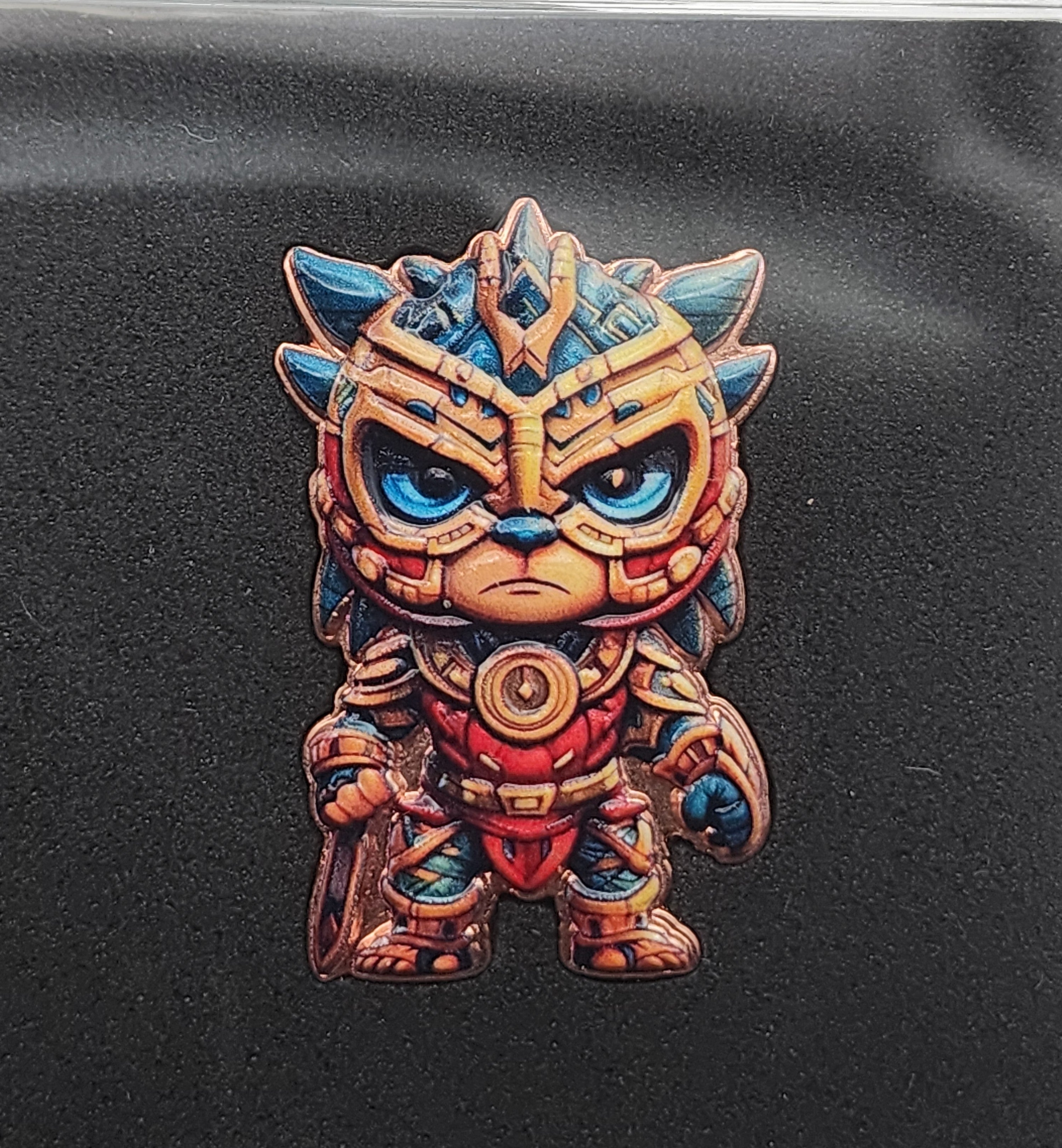 Aztecito Warrior 1 oz Copper Medal