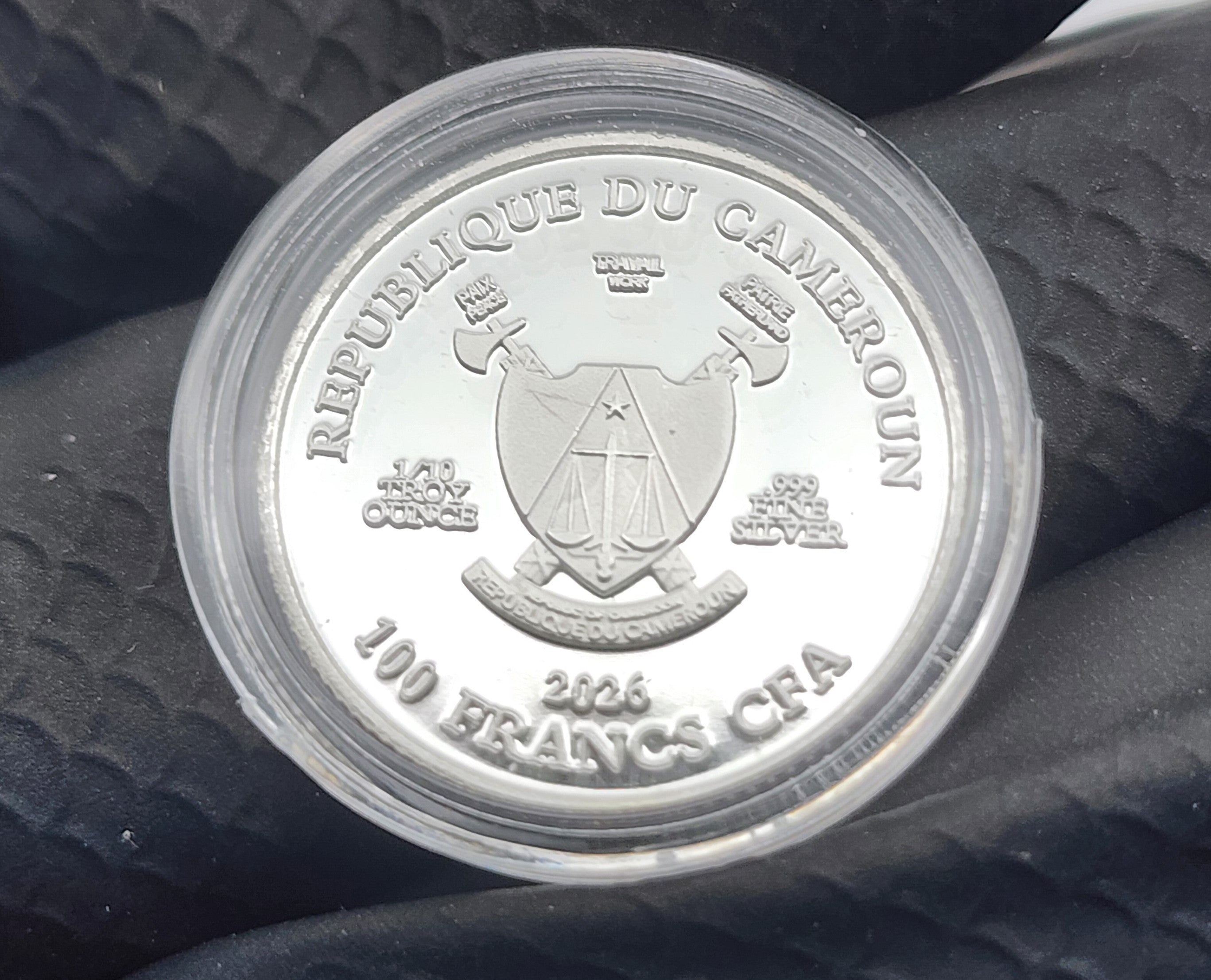 2026 Cameroon The Lord's Prayer 1/10 oz Silver Coin