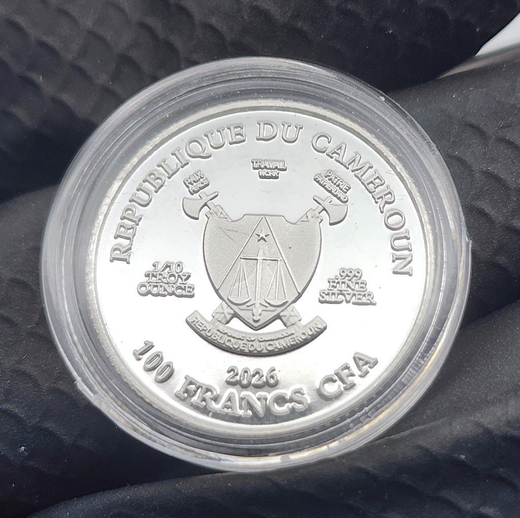 2026 Cameroon The Lord's Prayer 1/10 oz Silver Coin
