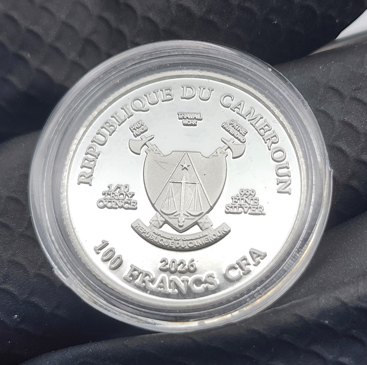 2026 Cameroon The Lord's Prayer 1/10 oz Silver Coin