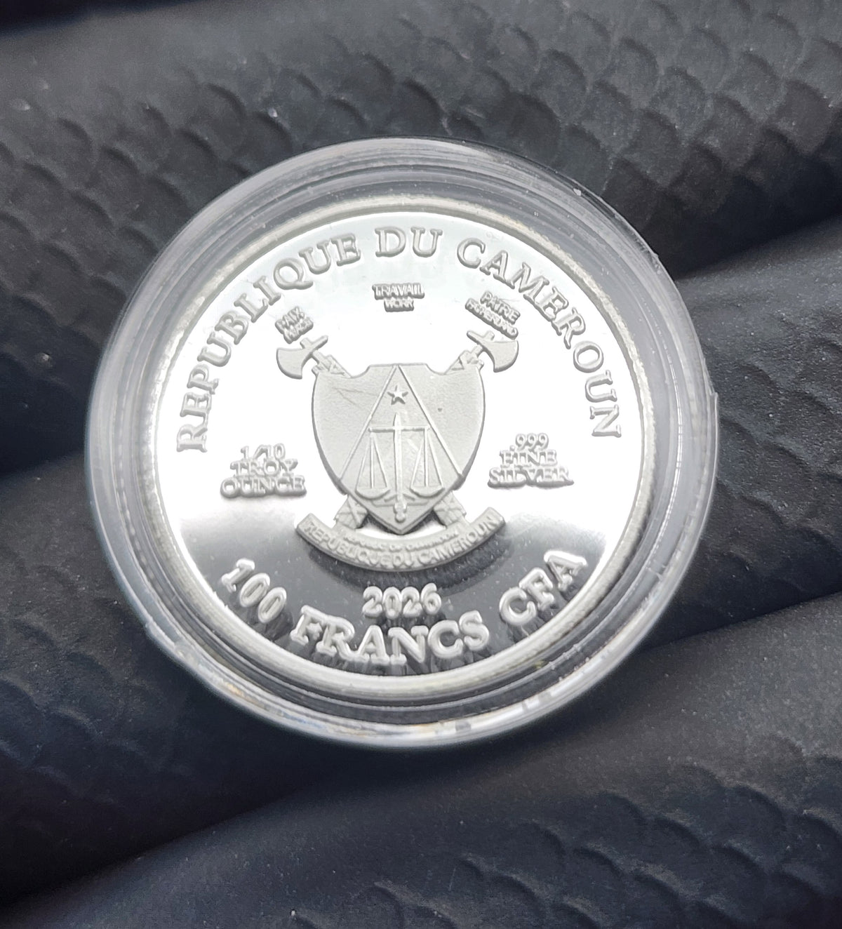 2026 Cameroon The Lord's Prayer 1/10 oz Silver Coin