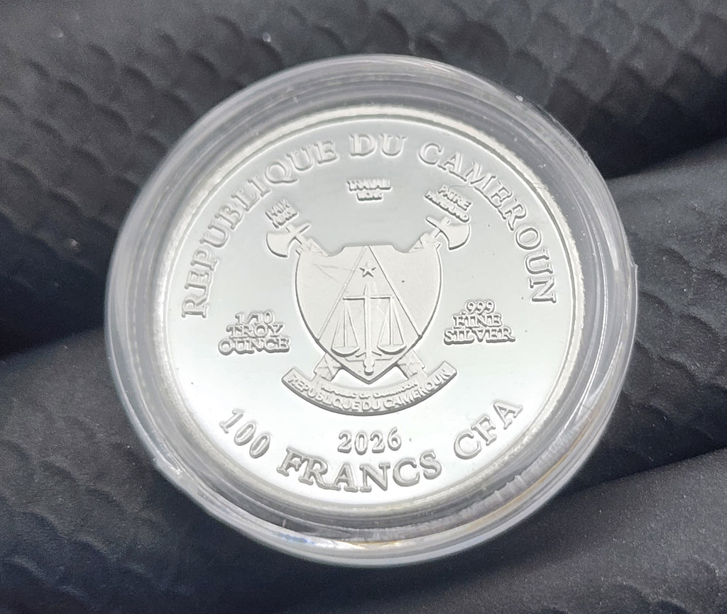 2026 Cameroon The Lord's Prayer 1/10 oz Silver Coin