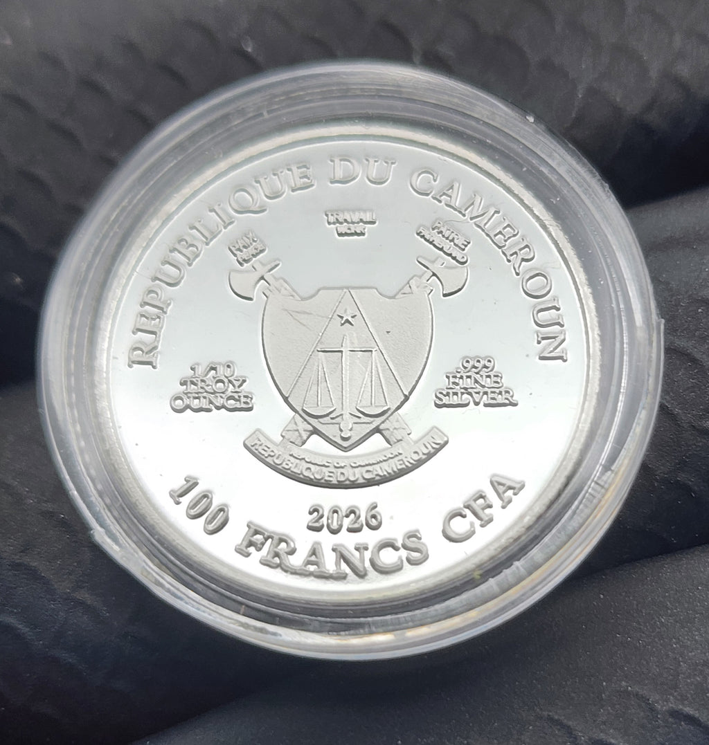 2026 Cameroon The Lord's Prayer 1/10 oz Silver Coin