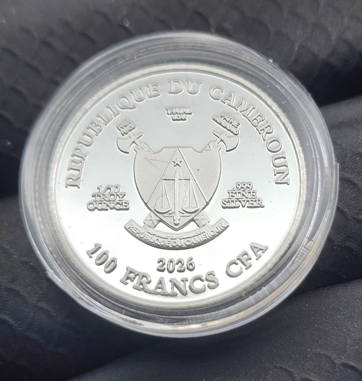 2026 Cameroon The Lord's Prayer 1/10 oz Silver Coin