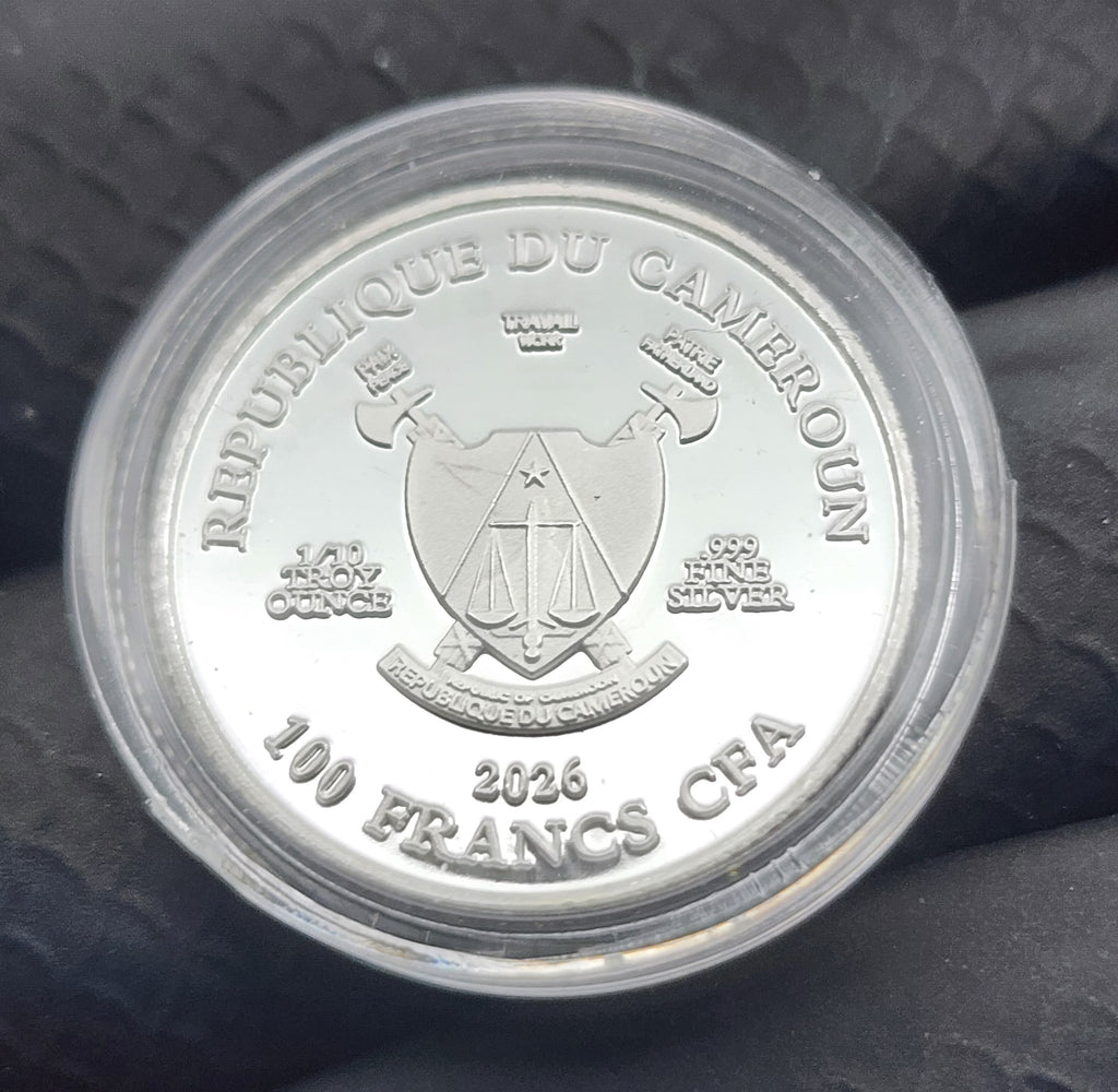 2026 Cameroon The Lord's Prayer 1/10 oz Silver Coin