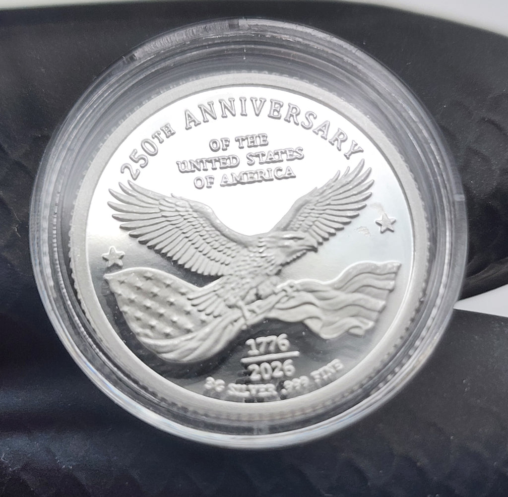 2026 250 Years of Liberty & Freedom 3g Silver Medal