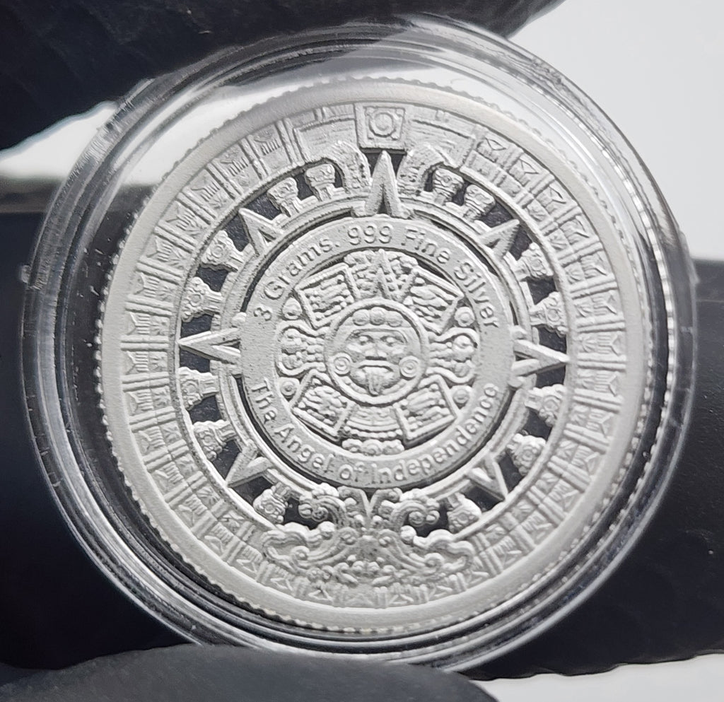 Aztec Culture Libertad 3g Silver Round
