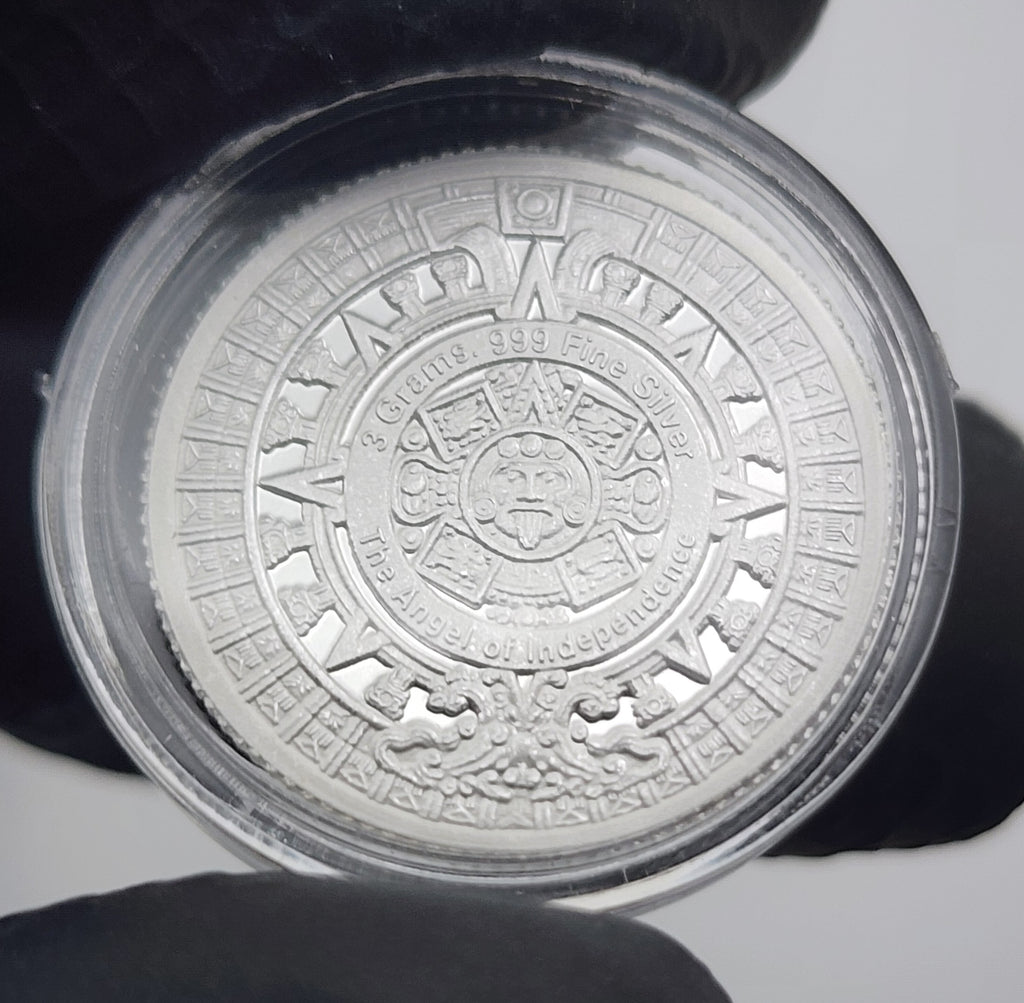 Aztec Culture Libertad 3g Silver Round