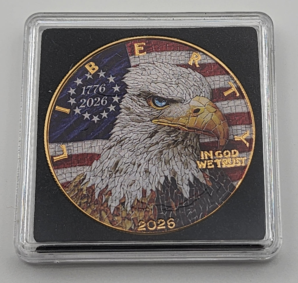 2026 American Silver Eagle - Mosaic Eagle Edition 1 oz Silver Coin