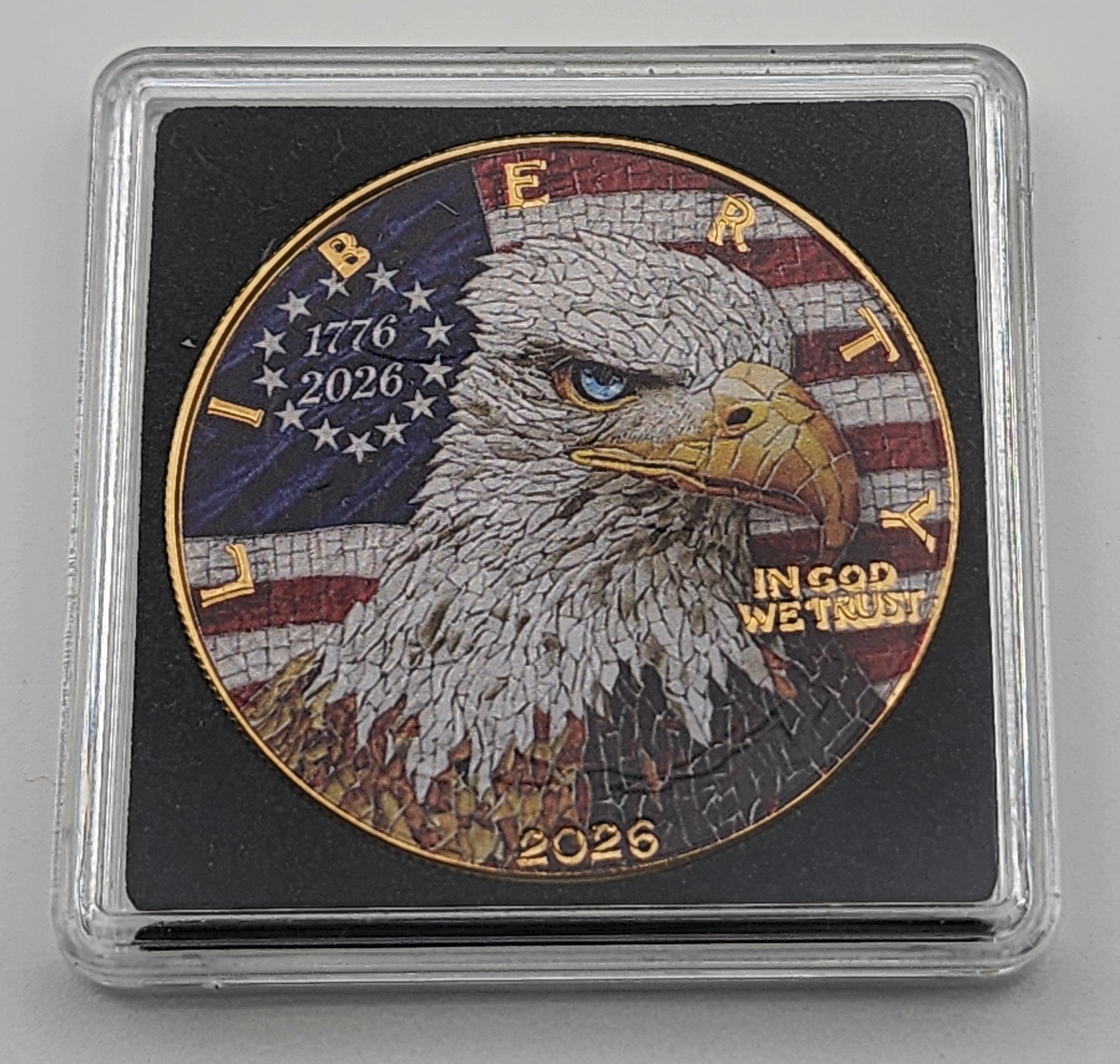 2026 American Silver Eagle - Mosaic Eagle Edition 1 oz Silver Coin