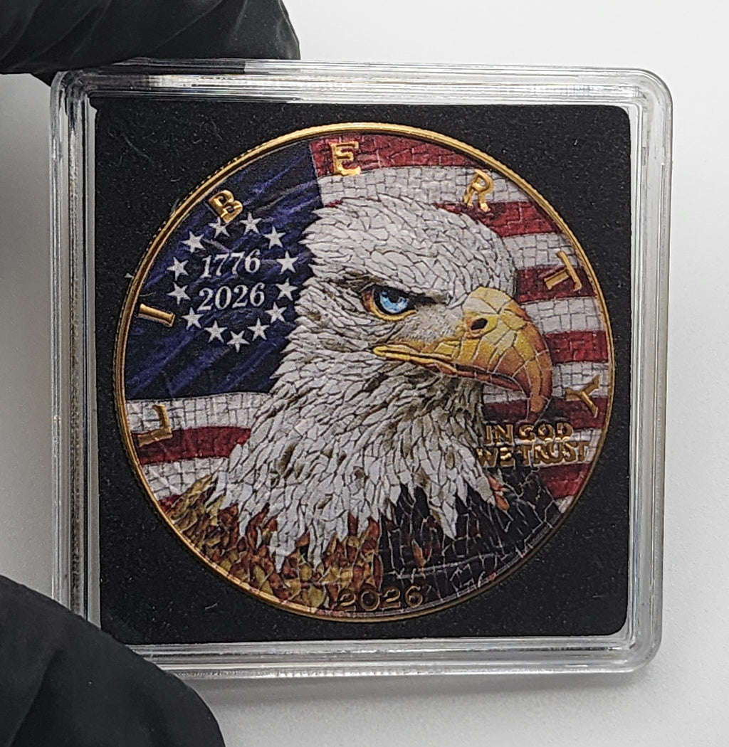 2026 American Silver Eagle - Mosaic Eagle Edition 1 oz Silver Coin