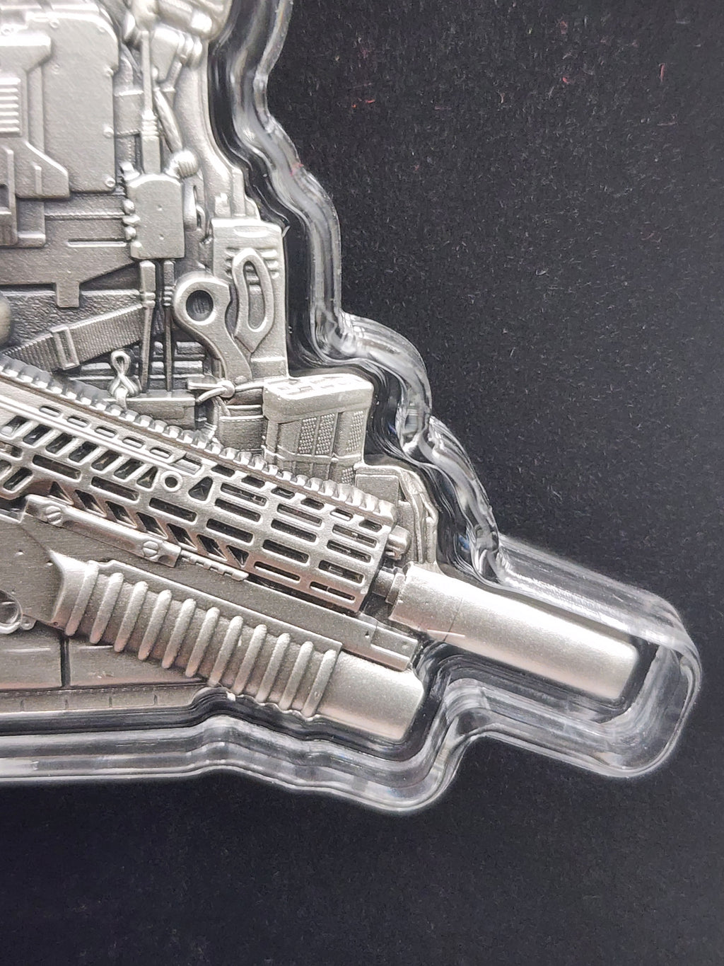 Spectres Mint 2026 USA Bulletproof Vest Shaped 2 oz Silver