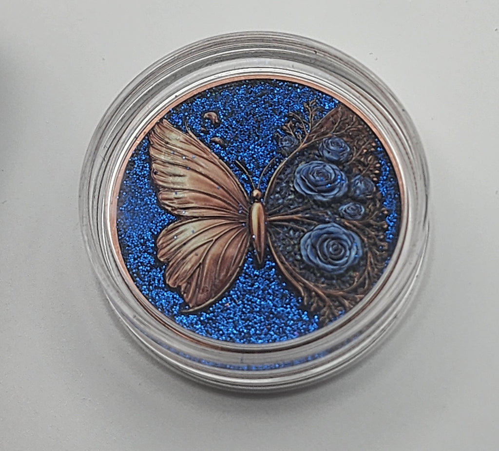 Metalmorphosis Butterfly 1 oz Copper Round