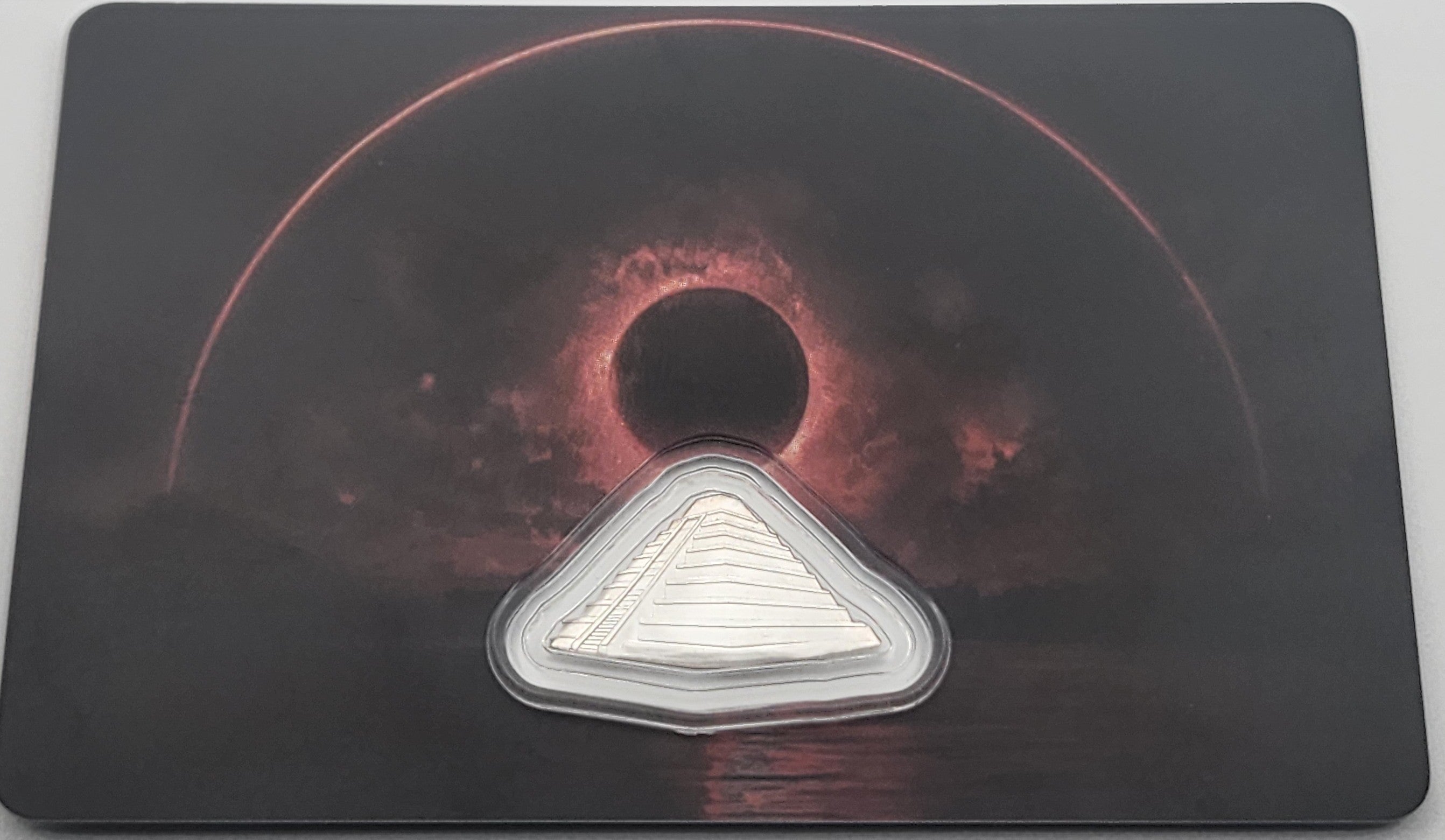 Aztec Pyramid 1 gram Silver Carded