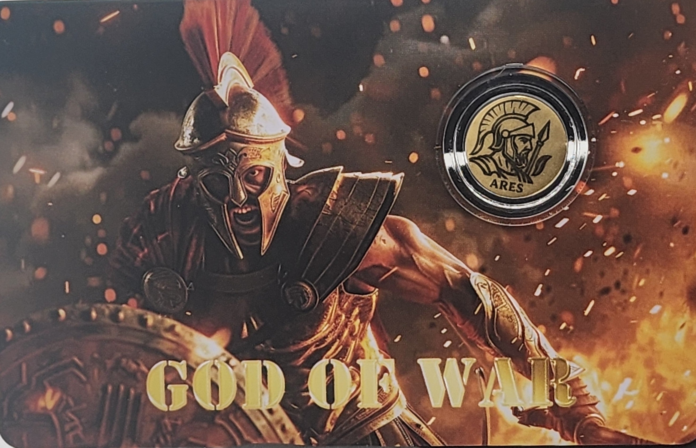 2026 God of War Ares 1/1000th oz Gold Coin