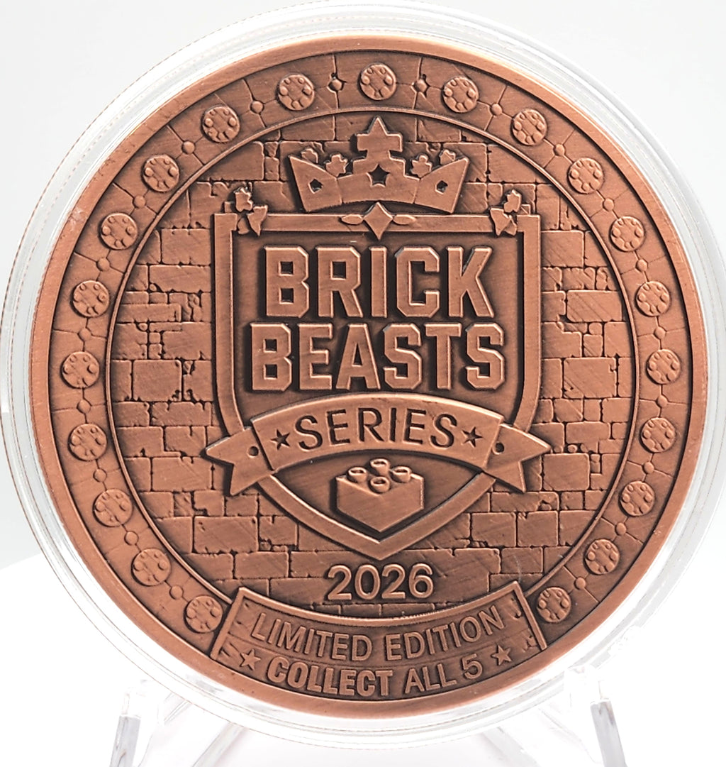 2026 Block Lion 5 oz Copper Round | Series First