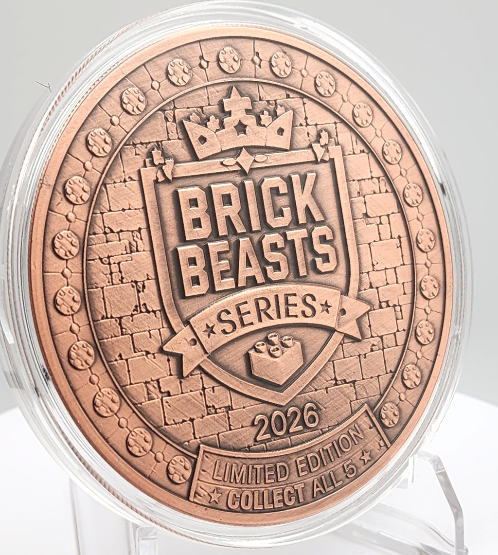 2026 Block Lion 5 oz Copper Round | Series First