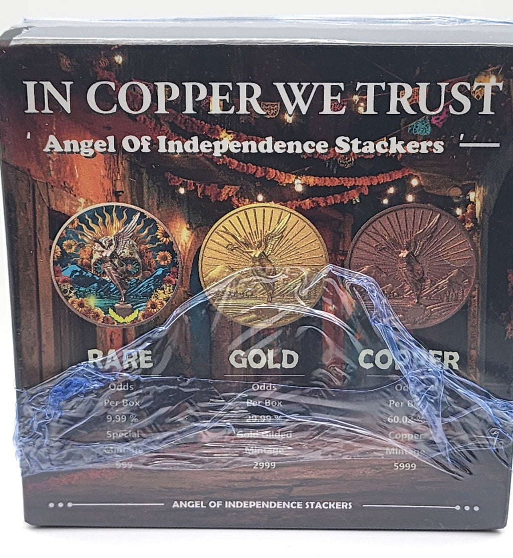 2026 Angel of Independence Copper Stacker Blind Box