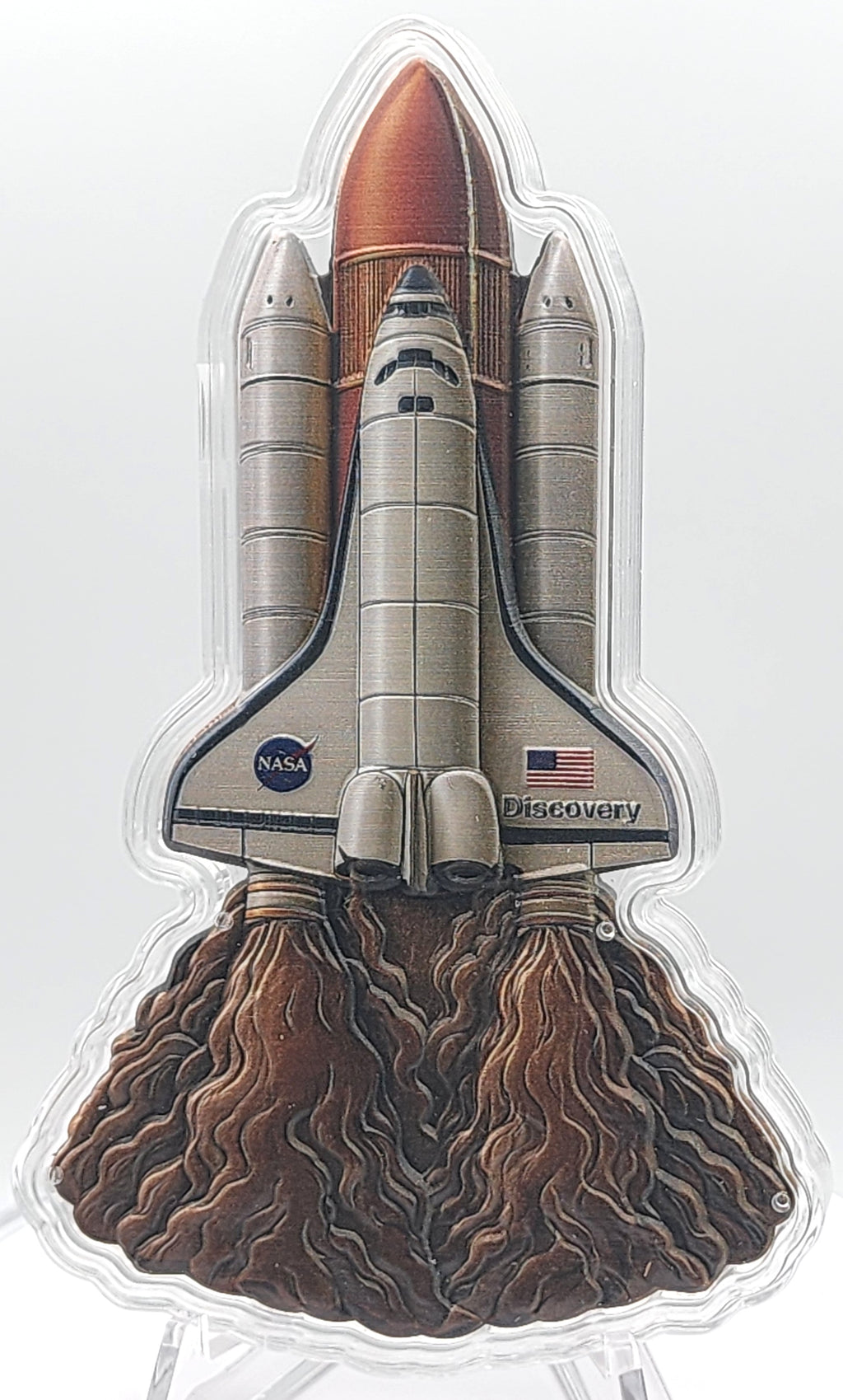 2026 Space Shuttle 10 Ounce Colorized Copper in Capsule