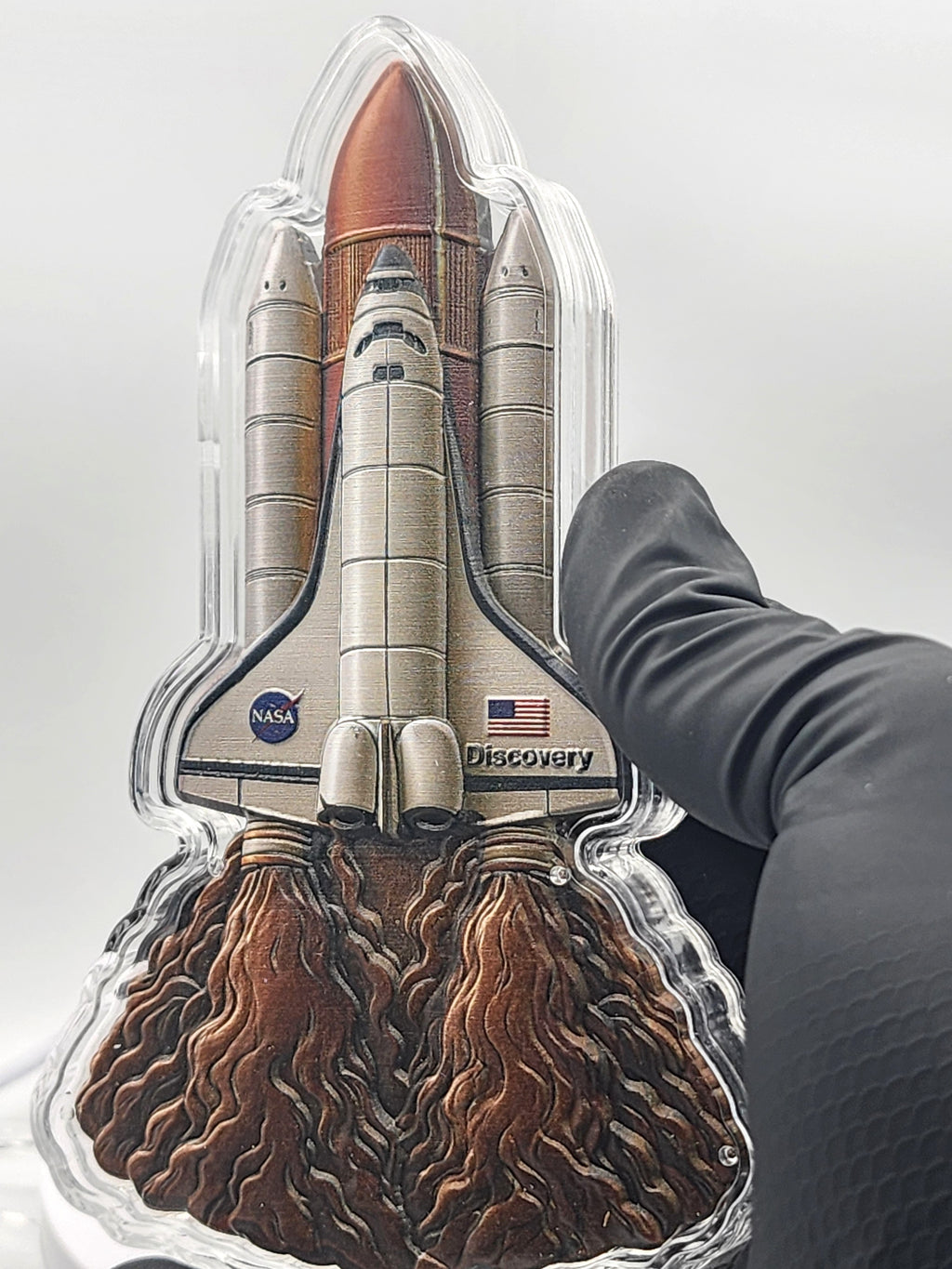 2026 Space Shuttle 10 Ounce Colorized Copper in Capsule