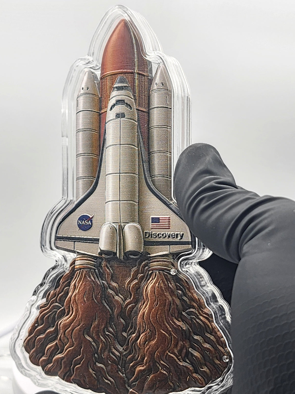 2026 Space Shuttle 10 Ounce Colorized Copper in Capsule