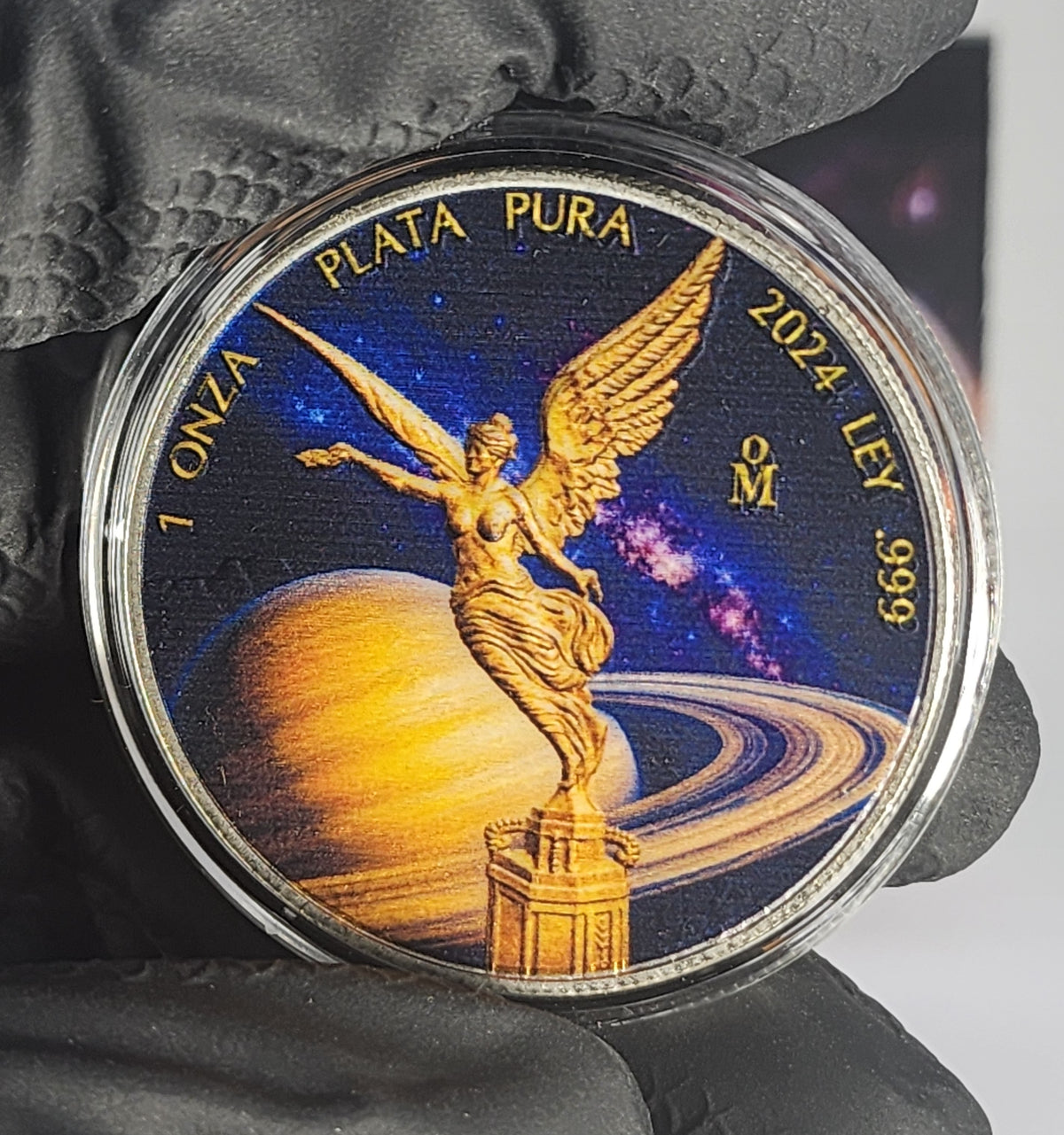2024 Mexico Libertad Saturno Edition 1 oz Silver Coin
