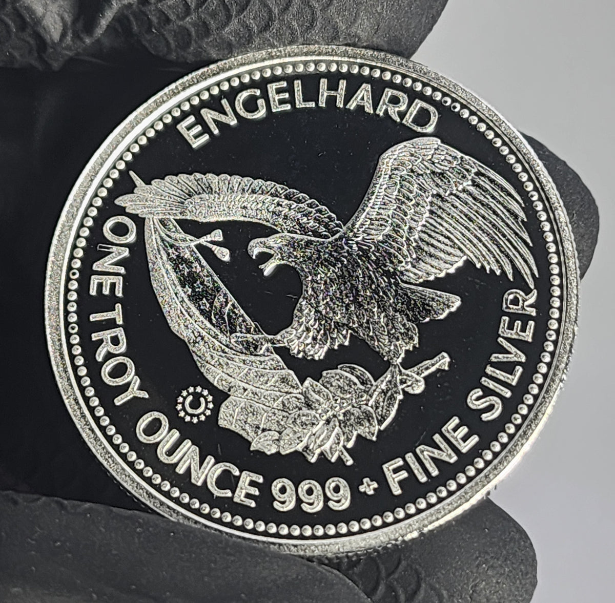 2026 PAMP Suisse Engelhard Prospector 1 oz Silver Round