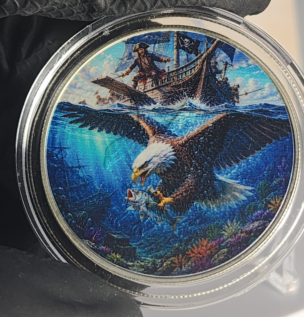 2026 U.S. Eagle Sunken Treasures Edition 1 oz Silver Coin