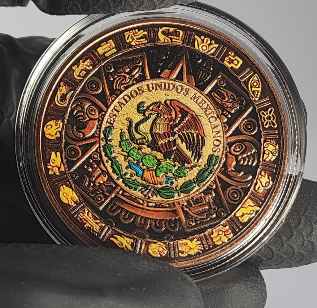 2026 Mexico Libertad History of the Aztec 2 x 1 oz Copper Round Set