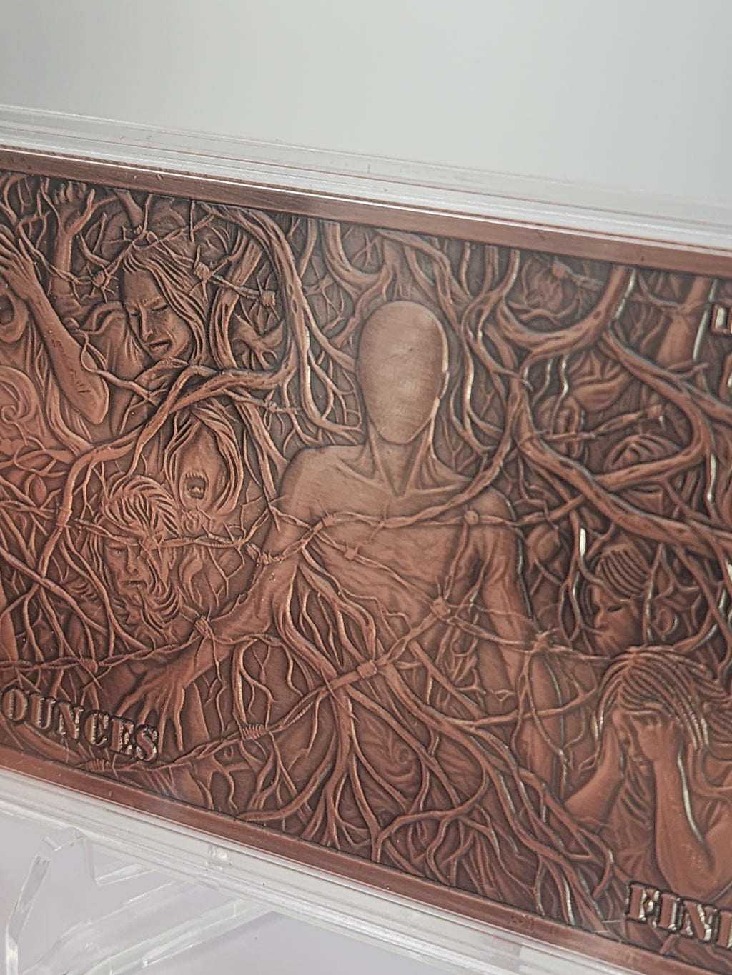 You Reap What You Sow 10 oz Colorized Copper Bar