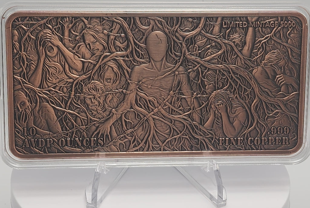 You Reap What You Sow 10 oz Colorized Copper Bar