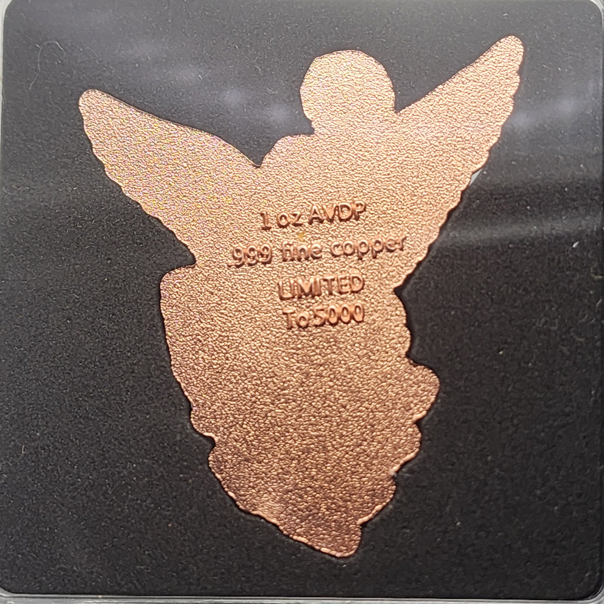 Señora Libertad Shaped Colorized 1 oz Copper Medal