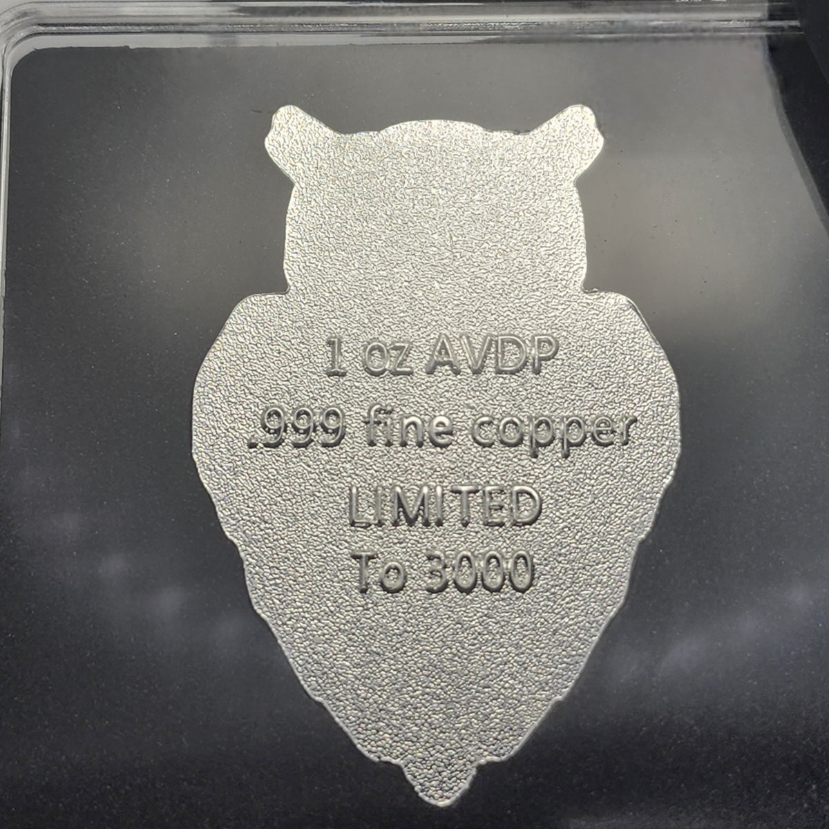 Modern Wisdom AI Owl 1 oz Copper Medal