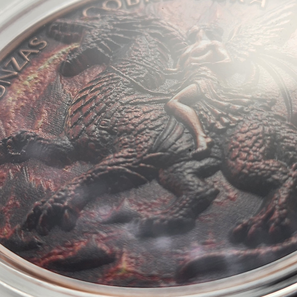 Fire Dragon Libertad Tribute | 5 oz Copper Round
