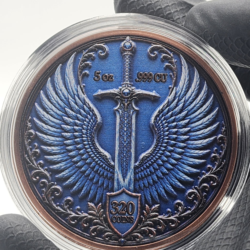 Ice Dragon Libertad Tribute | 5 oz Copper Round