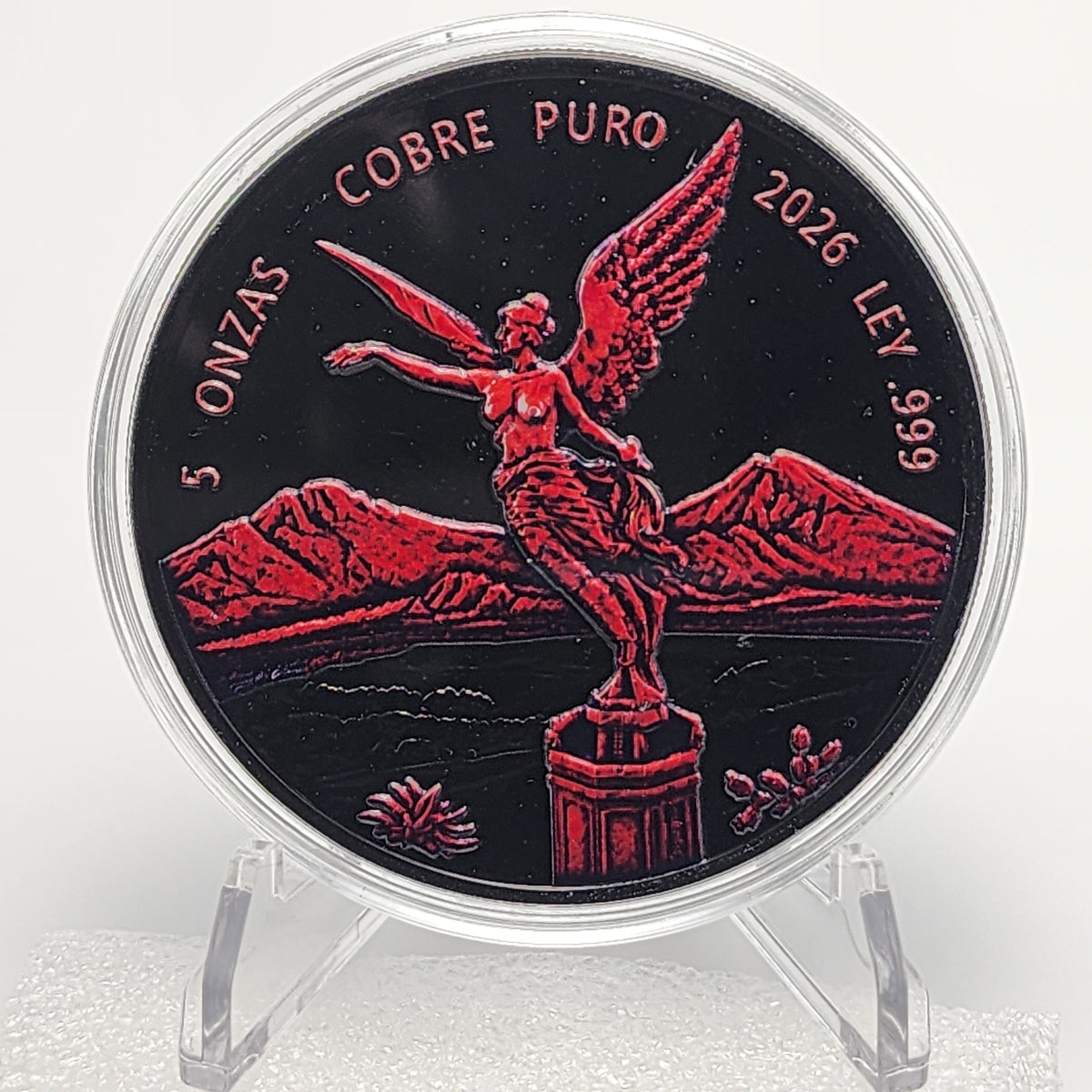 Libertad en Rojo 5 oz Copper Medal