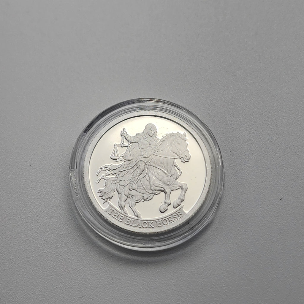 The Four Horsemen of the Apocalypse 4 x 3g Silver Medal Set