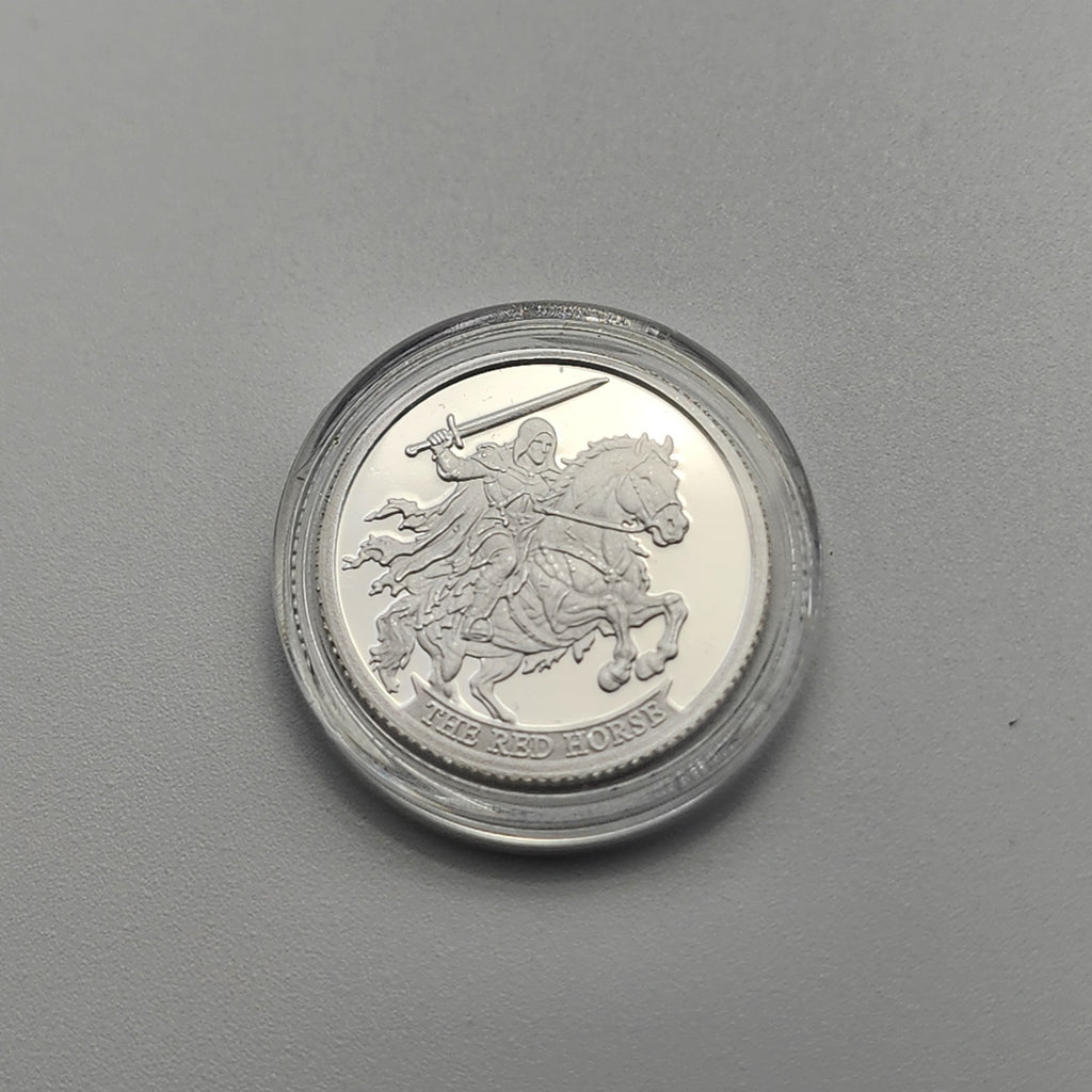 The Four Horsemen of the Apocalypse 4 x 3g Silver Medal Set