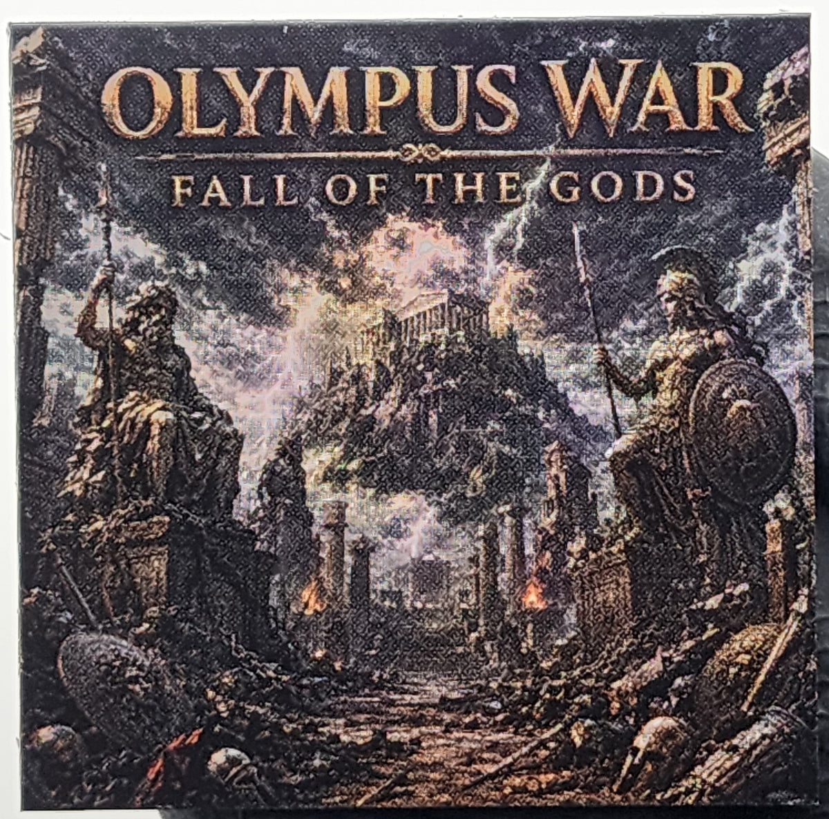 Olympus War - Fall of the Gods 1 Kilo Copper Medal | Mintage 499