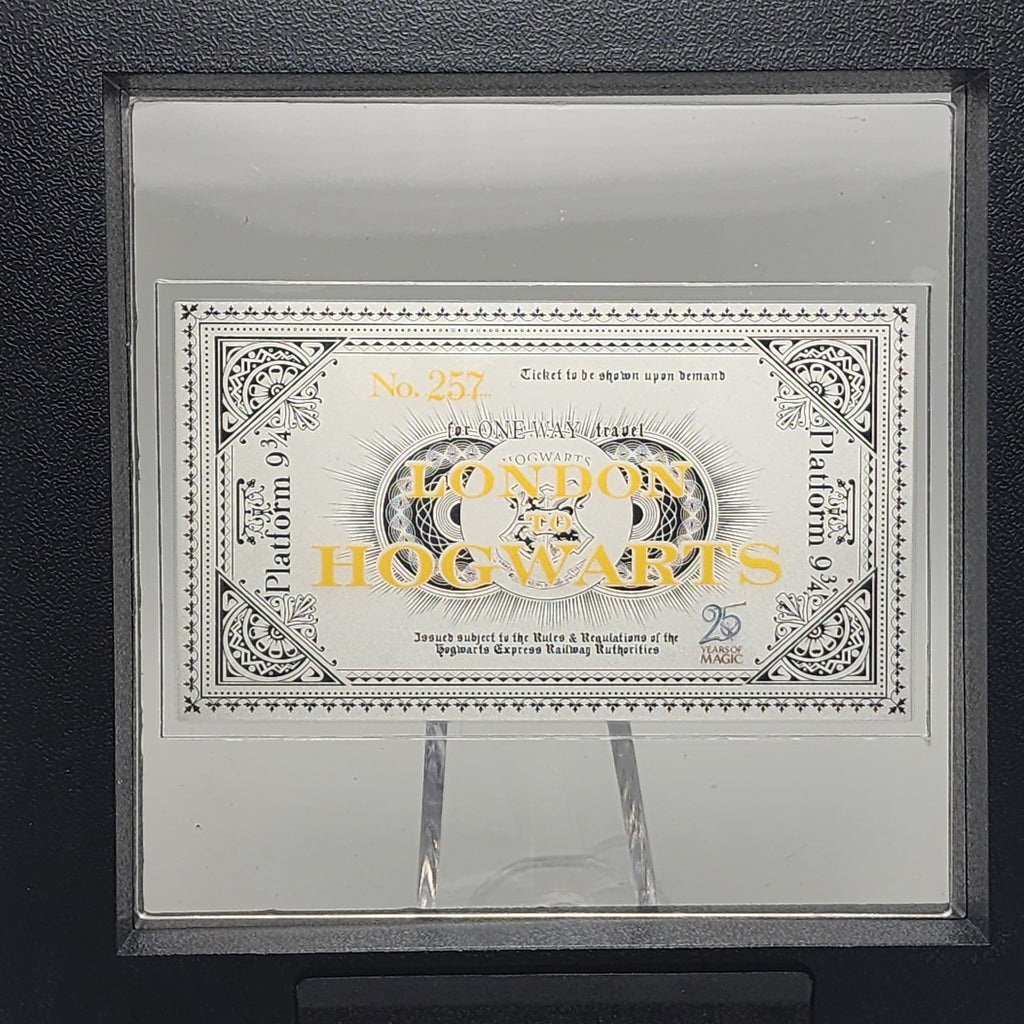 2026 Samoa Harry Potter Hogwarts Express Ticket 3g Silver Foil Coin