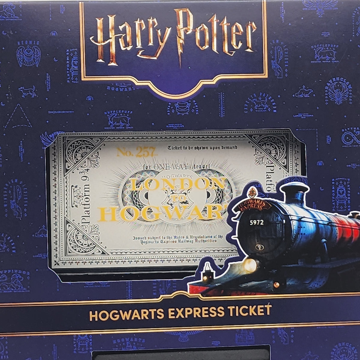 2026 Samoa Harry Potter Hogwarts Express Ticket 3g Silver Foil Coin