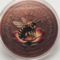 Bee Amazing Colorized 5 oz Copper Medal
