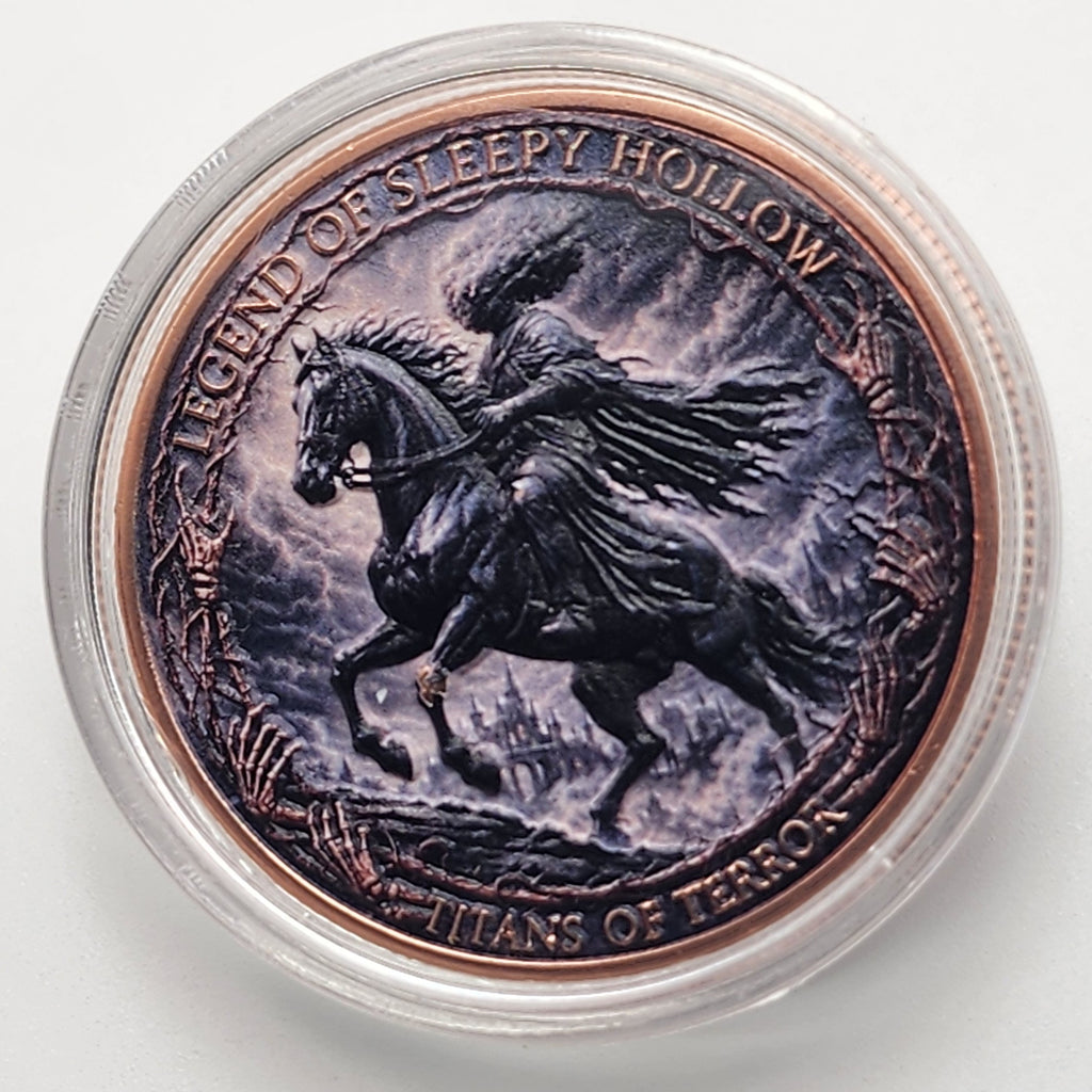 Titans of Terror: Sleepy Hollow 1 oz Copper Round by 320 Coins