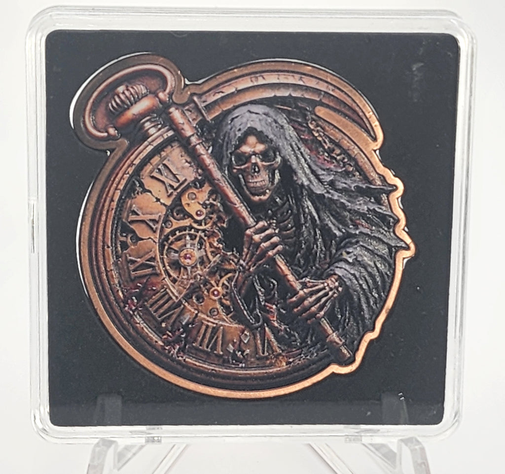 Out of Time: Grim Reaper | 2 oz Copper by 320 Coins