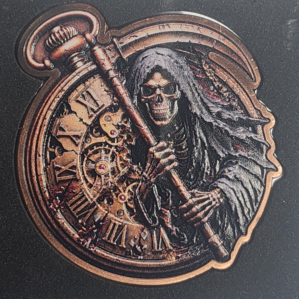 Out of Time: Grim Reaper | 2 oz Copper by 320 Coins