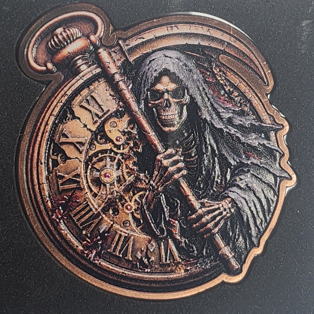 Out of Time: Grim Reaper | 2 oz Copper by 320 Coins