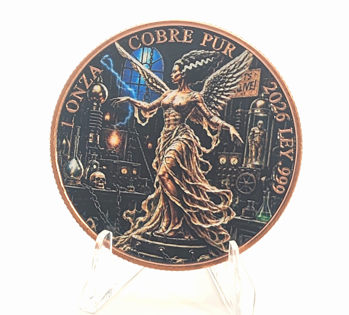 Frankie’s Bride | 1 oz Colorized Copper Libertad Tribute